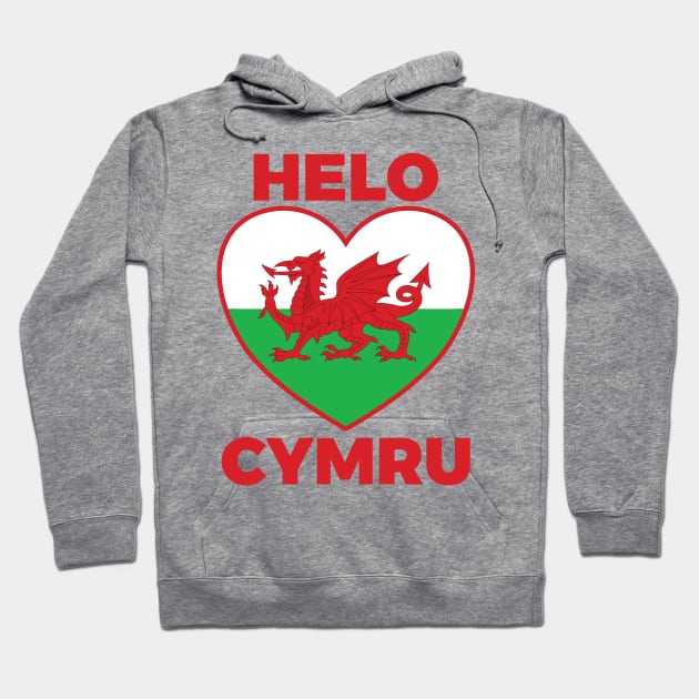 Helo Cymru Hoodie by DPattonPD